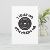 ジムに必要 招待状 (スタンド正面)