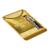 ジムに行き過ぎか？おもしろいヴィンテージドファンシーレス マグネット (右側)