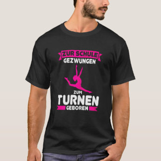 ジムのために生まれた 体操 小学生 Tシャツ
