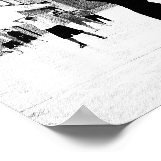 ジムのカスタマイズ可能な文字 やる気を起こさせる ポスター (角)