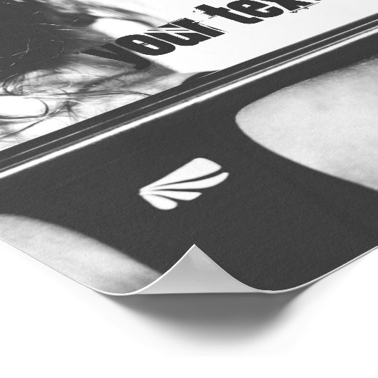 ジムのカスタマイズ可能な文字 やる気を起こさせる ポスター (角)