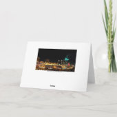 ジムのハッピーバースデーのカンザスシティの広場の花火 カード (裏面)