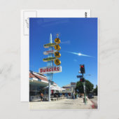 ジムのバーガー イーストロサンゼルス 写真 by スラッジ ポストカード (正面/裏面)