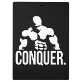 ジムのモチベーション – CONQUER クリップボード (裏面)
