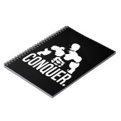 ジムのモチベーション – CONQUER ノートブック (左側)