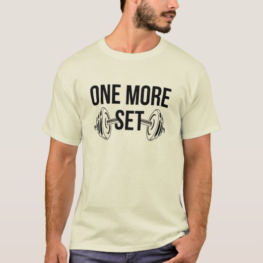 ジムのモチベーション Tシャツ (正面)