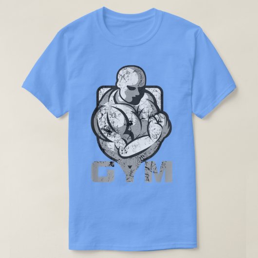 ジムのモチベーションTシャツ Tシャツ (デザイン正面)
