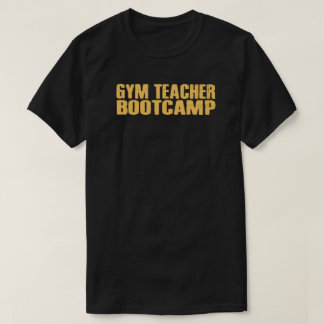 ジムの先生ブートキャンプロゴTシャツ Tシャツ
