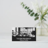 ジムの場所 |破れたエフェクト名刺 名刺 (スタンド正面)