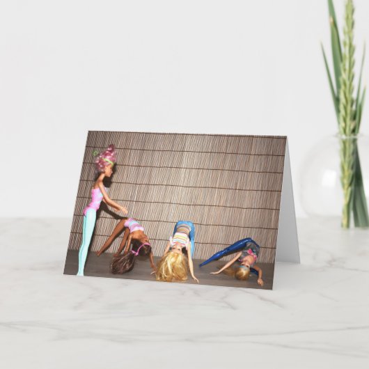 ジムの女の子に会え。 カード (正面)