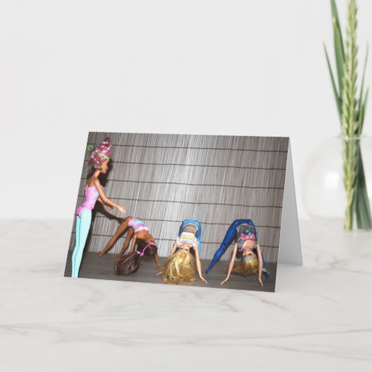 ジムの女の子に会え。 カード (正面)