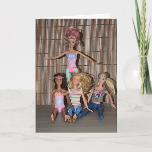 ジムの女の子に会え。 カード (正面)