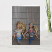 ジムの女の子に会え。 カード (正面)