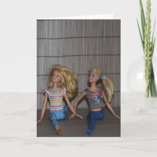 ジムの女の子に会え。 カード (正面)