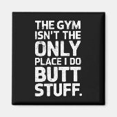 ジムは場所私はGyでお尻物を行う マグネット (正面)