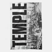 ジムは私の神殿である – ボディビル やる気を起こさせる キッチンタオル (縦)