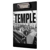 ジムは私の神殿である – ボディビル やる気を起こさせる クリップボード (左)