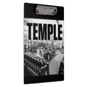 ジムは私の神殿である – ボディビル やる気を起こさせる クリップボード (右)