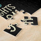 ジムもし私はリフティング重いおもしろいトレーニングフィットネス ジグソーパズル (側面)