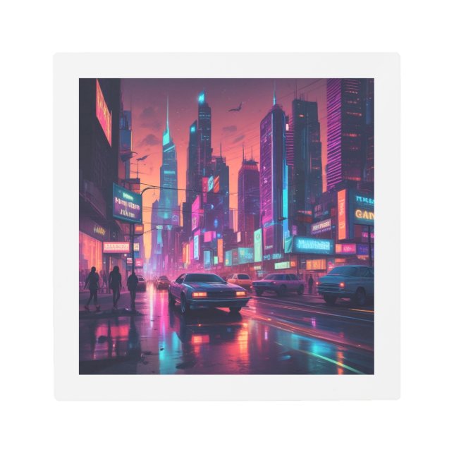 ジムやる気を起こさせるギア メタルプリント (正面)