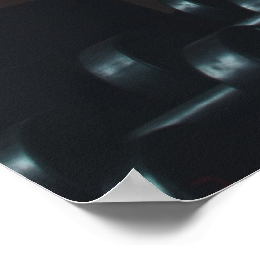 ジムやる気を起こさせるトレーニング競争引用文 ポスター (角)