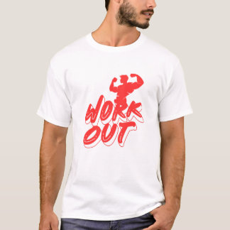 ジムやる気を起こさせるフィットネス Tシャツ