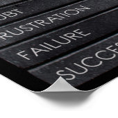 ジムやる気を起こさせる言葉 – 重量プレート-トレーニング ポスター (角)