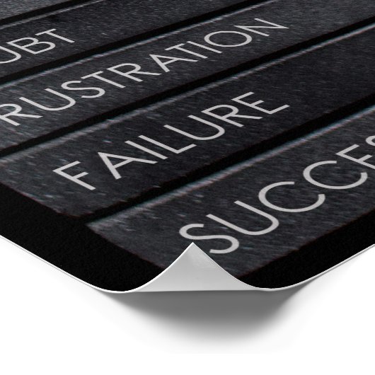 ジムやる気を起こさせる言葉 – 重量プレート-トレーニング ポスター (角)