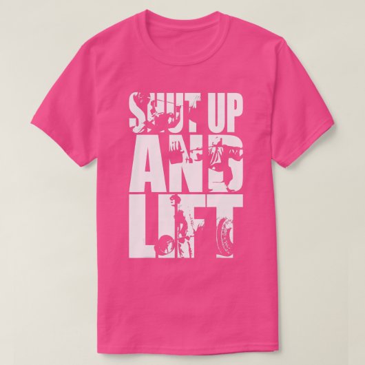 ジムを持ち上げて閉じる Tシャツ (デザイン正面)
