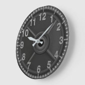 ジムアイアンウェイトクロック ラージ壁時計 (傾斜)