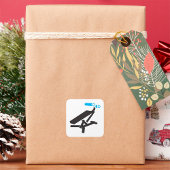 ジムエクササイズ機器アイコン スクエアシール