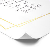 ジムエリオット引用文プリント ポスター (角)