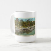 ジムオーウェンおよびBransonの着陸 コーヒーマグカップ (正面左)