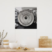 ジムオーナーまたはユーザーフィットネスグレイおもしろいエディション ポスター (キッチン)