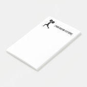 ジムカスタムまたはパーソナルトレーナー用のポストイットノート ポストイット (アングル)