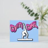 ジムガールアパレル ポストカード (スタンド正面)