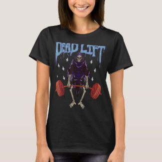 ジムグリムリーパーデッドリフトトレーニングオカルト3 Tシャツ