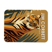 ジムコルベットナショナルパークインドヴィンテージ マグネット (横)