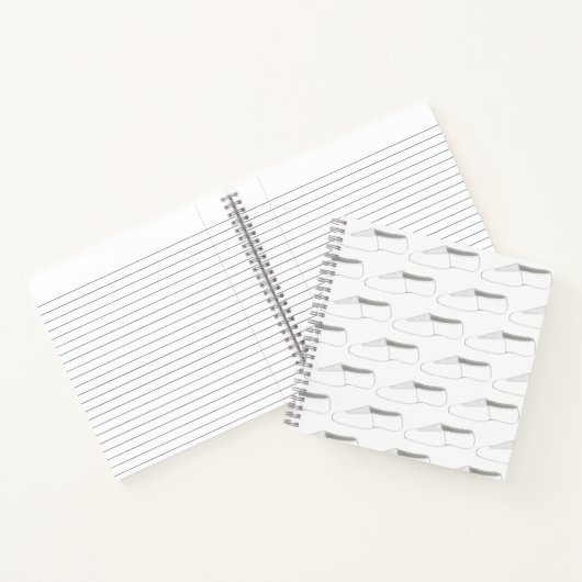 ジムコーチダンス先生アクロアクロバティックスシューズ ノートブック (内部)