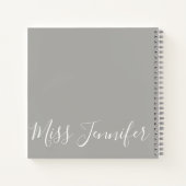 ジムコーチダンス先生アクロアクロバティックスシューズ ノートブック (裏面)