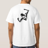 ジムシャツ、トレーニングアパレル、フィットネスギフト Tシャツ (裏面)