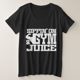 ジムジュースのサイピン – Mensトレーニングシャおもしろいツ プラスサイズTシャツ