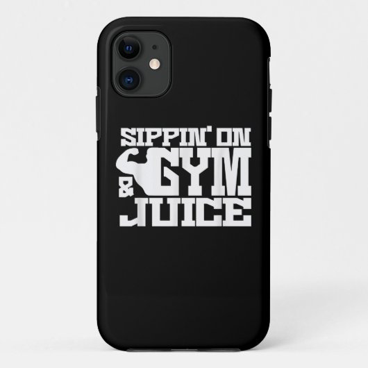 ジムジュースのサイピン – Mensトレーニングシャおもしろいツ Case-Mate iPhoneケース (裏面)