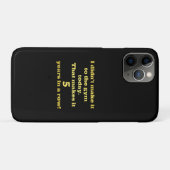 ジムジョークが面白い Case-Mate iPhoneケース (裏面(横))