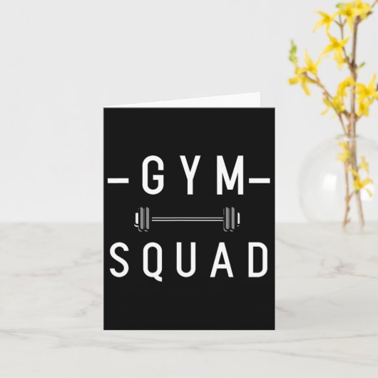 ジムスクワッドボディビルやる気を起こさせる引用文ジムワーク カード (黄色い花)