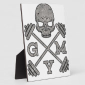 ジムスケルトンポスタースポーツフィットネス フォトプラーク (側面)