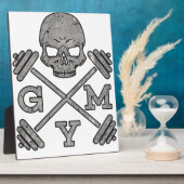 ジムスケルトンポスタースポーツフィットネス フォトプラーク (側面)