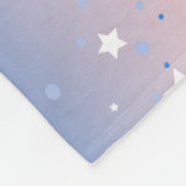 ジムスタージンジャーヘア、グリーンアイズ、ブラックレオタード フリースブランケット (角)