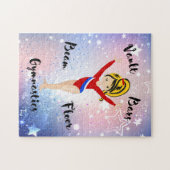 ジムスターブラック/ブロンド,ヘーゼルアイズ,レッドレオタール ジグソーパズル (横)