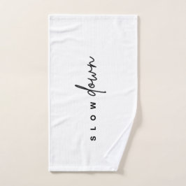 ジムタオル – スローダウン ハンドタオル